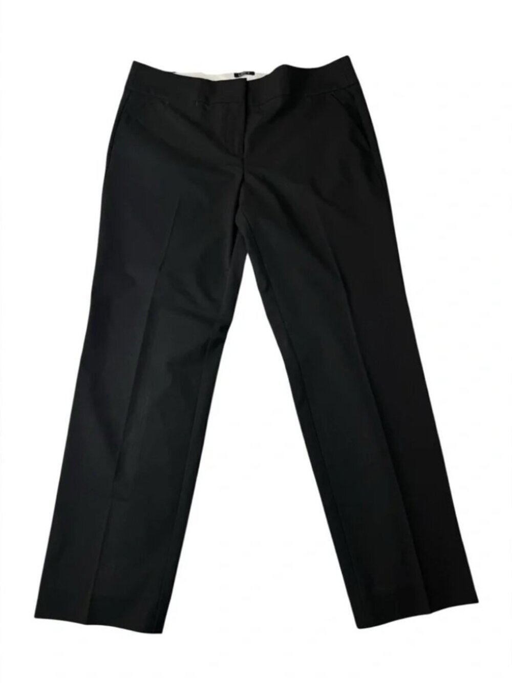 LOFT Size 10 Marisa Fit Black Dress Pants - Classic Workwear Trousers - Picture 2 of 8